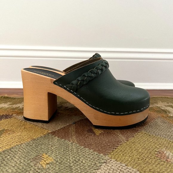 Swedish Hasbeens Shoes - Swedish Hasbeens Husband Sky High Clog